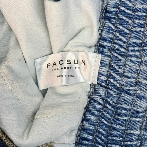 PacSun Women’s Paperbag Waist High Rise Mom Shorts Size M Medium - Picture 10 of 11